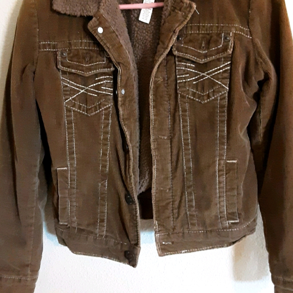 Jacet brown new corduroy long sleeve